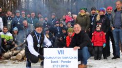 Finisz Półmaratonu Towarzyskiego Turek-Poroże