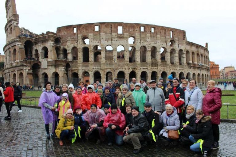 Władysławów. Rzymskie wakacje w styczniu