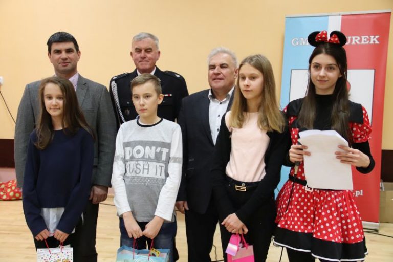 gm. Turek. Podsumowanie konkursu "Zapobiegamy pożarom"