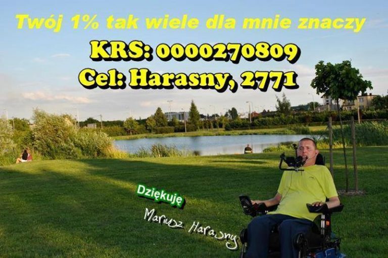 1% podatku dla Mariusza Harasnego
