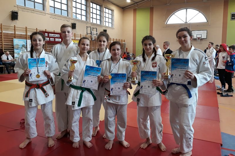 UKS Judo Tuliszków na turnieju w Kaczorach