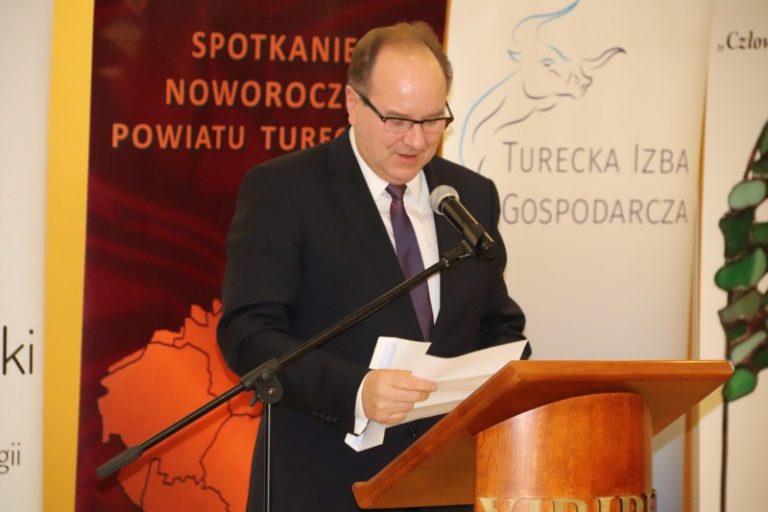 Spotkanie noworoczne powiatu tureckiego