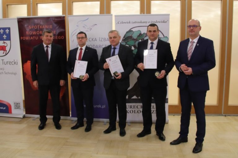 Spotkanie noworoczne powiatu tureckiego