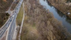 Michał Rosiak. Poszukiwania nad Wartą (fot. W. Karbowy)