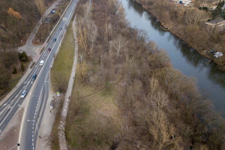 Michał Rosiak. Poszukiwania nad Wartą (fot. W. Karbowy)