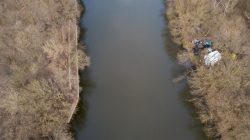 Michał Rosiak. Poszukiwania nad Wartą (fot. W. Karbowy)