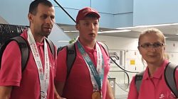 Mistrz olimpijski Bartosz Sadkowski już w domu