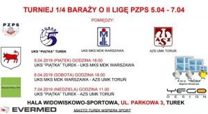 Ćwierćfinał o baraże do II ligi siatkówki