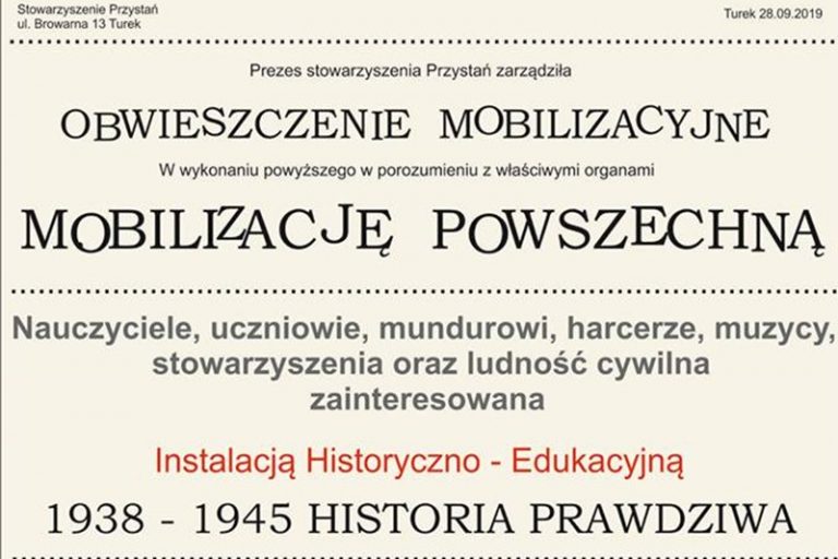 Turek. Mobilizacja powszechna
