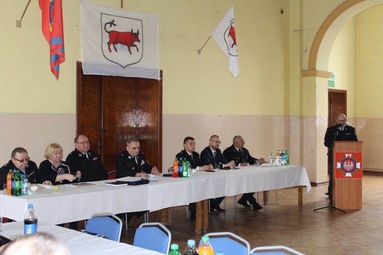 Powiatowa narada szkoleniowa jednostek OSP z terenu powiatu tureckiego