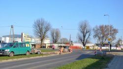 Turek. Skrzyżowanie ulic Kolska Szosa i Wyszyńskiego