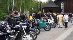 Wyszyna. Msza św. i poświęcenie motocykli