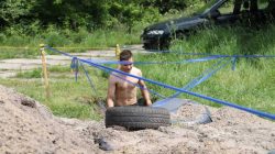 Kaczki Średnie. Pogoń Kaczora III - bieg młodzieży