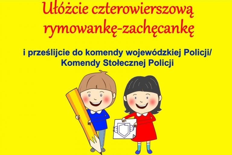 Konkurs rymowanka-zachęcanka