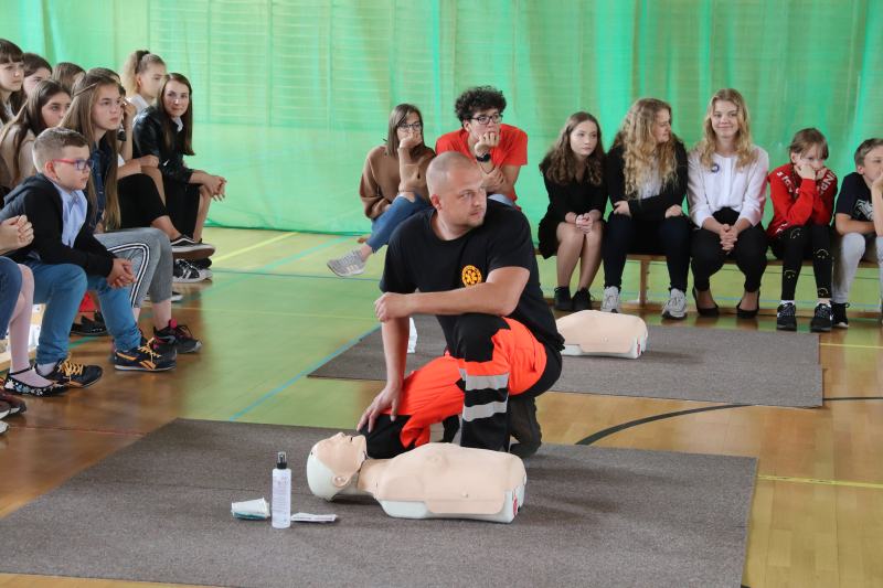 O pierwszej pomocy na konferencji w turkowskiej „Jedynce”