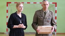 SP Wyszyna. Spotkanie z majorem Sylwinem Donartem