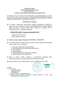 Zakaz wstępu do lasu