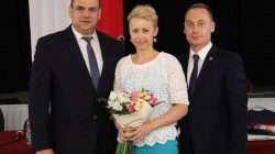 Dobra. Sesja rady miejskiej - Tadeusz Gebler, Beata Kmieć, Tomasz Gil