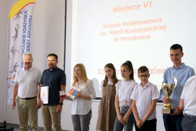 Sukcesy uczniów z SP w Przykonie