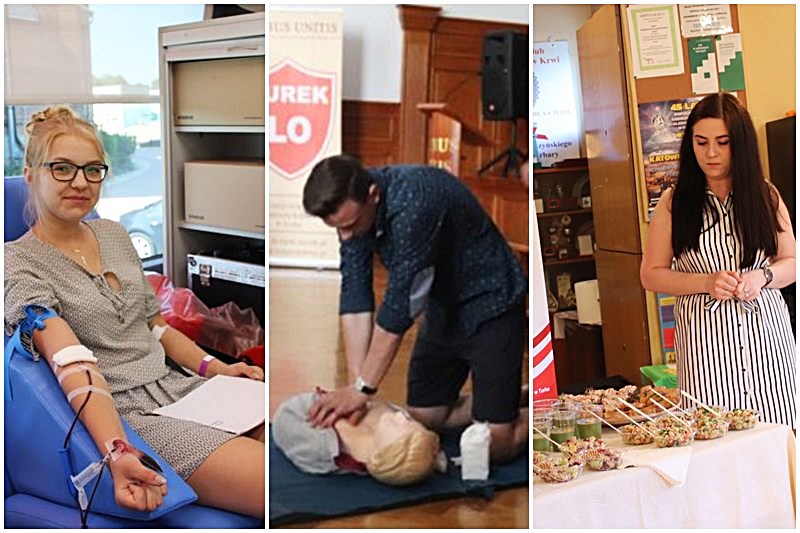 Zachęcają do oddawania krwi i promują zdrowy styl życia