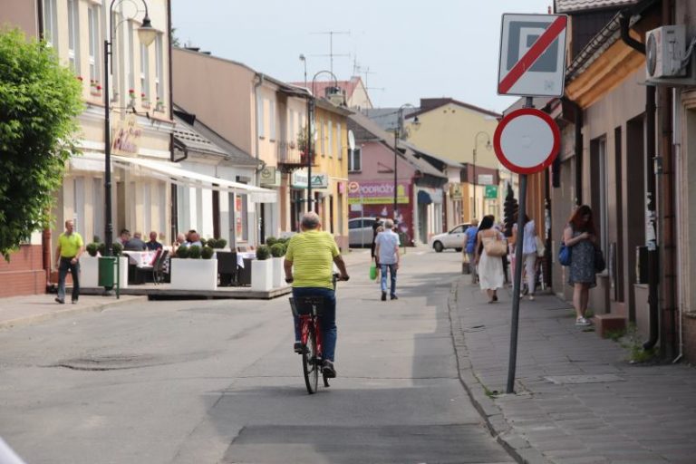 Deptak na ul. Kaliskiej w Turku