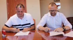 Turek, Podpisanie umowy na modernizację deptaku na ul. Kaliskiej