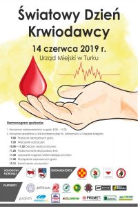 Turek. Światowy Dzień Krwiodawstwa
