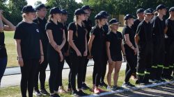 Kaczki Średnie. Gminne zawody sportowo - pożarnicze