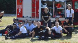 Kaczki Średnie. Gminne zawody sportowo - pożarnicze