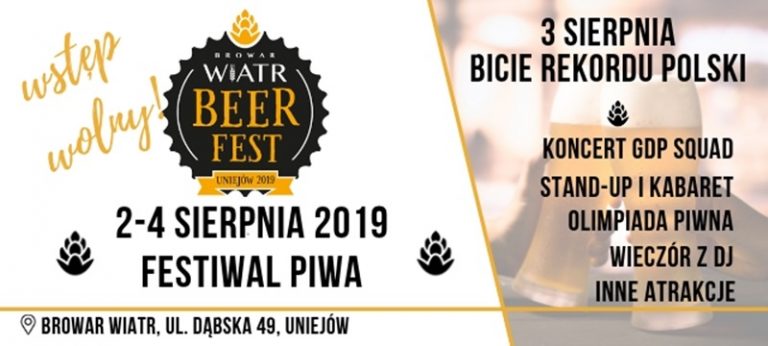 Uniejów. Beer Fest w Browarze Wiatr