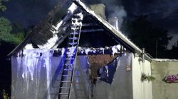 Tuliszków. Pożar w Tarnowej