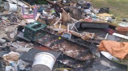 Dobra. Śmieci na terenie „strzelnicy” Golimówka