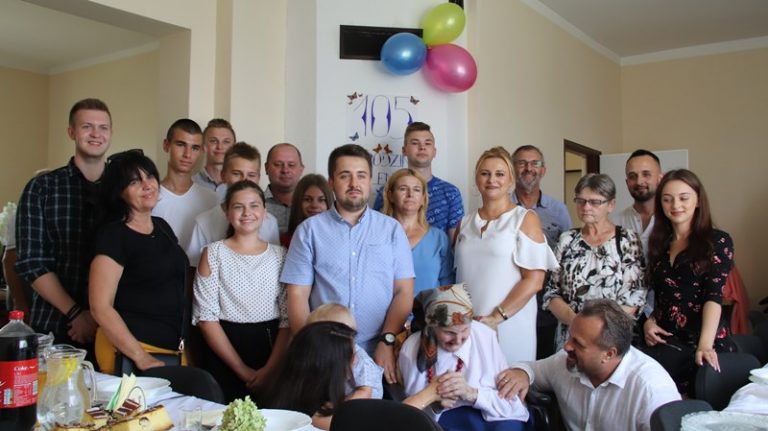 Brudzew. 105 urodziny Haliny Kałużnej