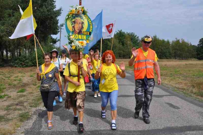 Wyszyna. Pielgrzymka Konin na Jasną Górę 2019