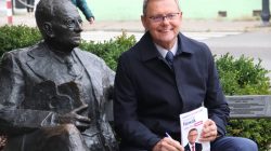 Kampania wyborcza 2019: Tomasz Nowak, ławeczka Mehoffera