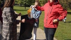 Turek. Posprzątali okolice szkoły i park