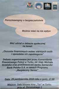 Turek. Debata społeczna