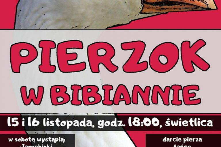Pierzok w Bibiannie