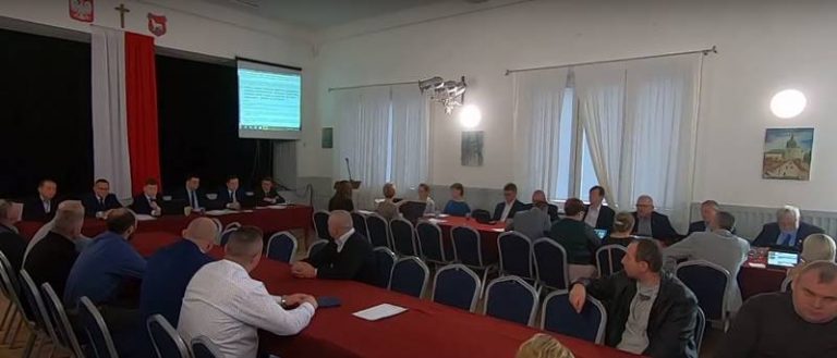 Dobra. Sesja rady miejskiej