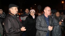 Demonstracja pod Sądem Rejonowym w Turku