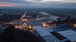 Malanów. Pożar w Sun Garden