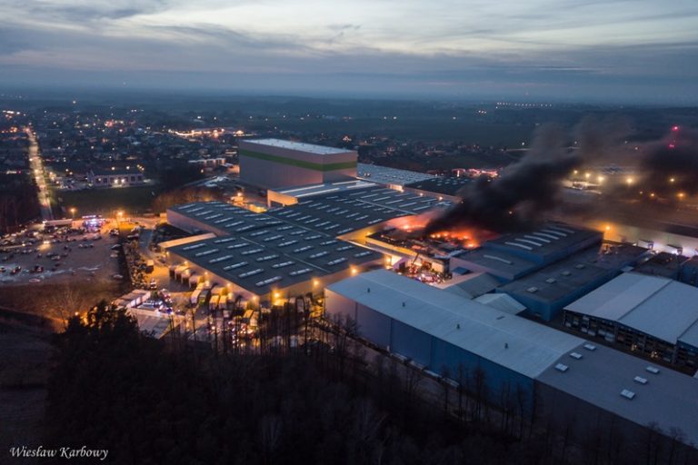 Pożar w Sun Garden Malanów