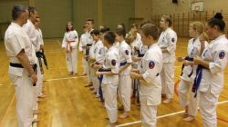 Egzamin Oyama Karate na stopnie uczniowskie