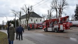 Pożar w parafii Trójcy Świętej w Skęczniewie
