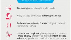 koronawirus - jak zapobiegać zakażeniu?