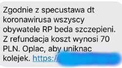 Uwaga na fałszywe SMSy