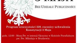 Brudzew. Obchody 3. Maja