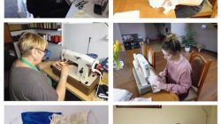 OSP Wyszyna. Maseczki dla mieszkańców