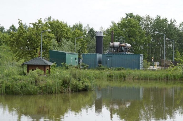 Biogazownia na terenie składowska Amest Otwock