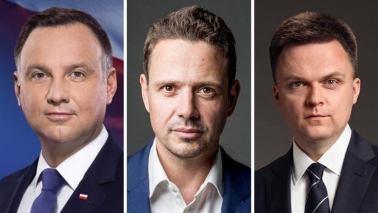 Andrzej Duda, Rafał Trzaskowski, Szymon Hołownia